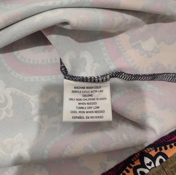 Charter Club colorful paisley patterned t-shirt - M - Picture 6 of 9